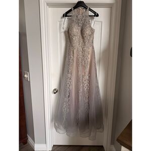 Jovani Lace Embroidered Tulle Gown Aize 12